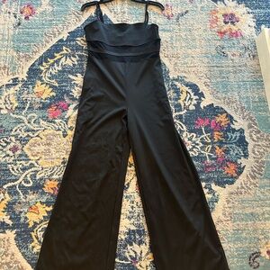 CHICME Black Wide-Leg Jumpsuit